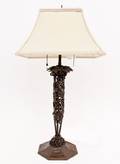 Louis Katona Wrought Iron Lamp