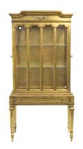 A Neoclassical Giltwood Vitrine