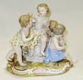 Meissen porcelain figural group late 19th c