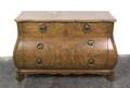 A Burlwood Bombe Chest of Drawers Baker
