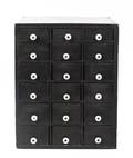 A Monochrome Painted Chest of Drawers