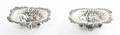 Two Victorian Silver Nut Dishes