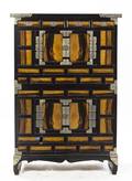 A Korean Chest on Chest with Iron Mounts