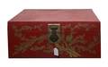A Chinese Red Lacquered Chest