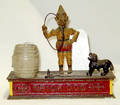 Trick Dog mechanical bank pat 1888 by Hubley