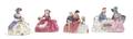 Four Porcelain Royal Dalton Figures