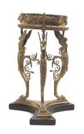 An Empire Style Gilt Bronze Centerpiece Base