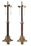 Two Empire Style Candlesticks
