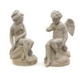 A Pair of French Terra Cotta Figures