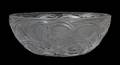 A Lalique Molded and Frosted Glass Bowl