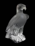 A Lalique Molded and Frosted Glass Figure