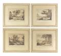 A Set of Four Lithographs