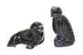 Two Inuit Stone Sculptures