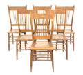 A Set of Six Side Chairs