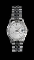 A Stainless Steel and White Gold Ref 16264 Oyster Perpetual Datejust TurnOGraph Wristwatch Rolex