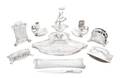 A German SilverPlate TenPiece Desk Set