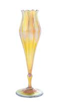 A Tiffany Studios Gold Favrile Glass Vase