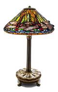 A Tiffany Studios Gilt Bronze Lamp Base