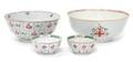 Four Chinese Export Porcelain Bowls