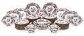 An English Porcelain Partial Dinner Service