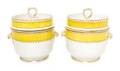 A Pair of Derby Porcelain Fruit Coolers