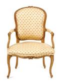 A Louis XV Fruitwood Fauteuil