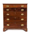 An American Fruitwood Chest of Drawers