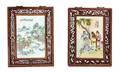 Two Chinese Porcelain Plaques