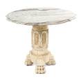 A Neoclassical Cream Painted Occasional Table