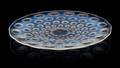 A Lalique Molded and Opalescent Glass Plate