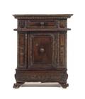An Italian Walnut Side Cabinet