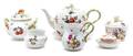 A Herend Porcelain Partial Tea Service