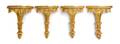 Four Giltwood Wall Brackets