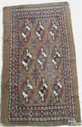 Turkoman Yomud mat late 19th c