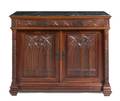 A Gothic Revival Walnut Server