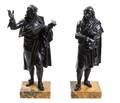 A Pair of Continental Bronze Figures
