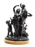 A French Bronze Figural Group
