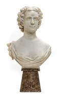 A Continental Marble Bust