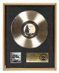 A Gold Record Award