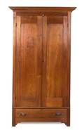 An American Oak Armoire
