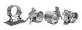 A Group of American SilverPlate Four Figural Napkin Rings with Children