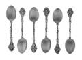 A Set of Six American Silver Teaspoons