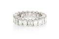 A Platinum and Diamond Eternity Band