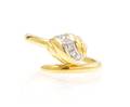 An 18 Karat Yellow Gold and Diamond Ring Cartier