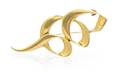 An 18 Karat Yellow Gold Brooch Paloma Picasso for Tiffany  Co Circa 1983