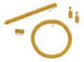 A 14 Karat Yellow Gold Parure