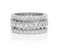 A Platinum and Diamond Eternity Band