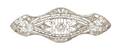 An Antique Platinum Yellow Gold and Diamond Brooch