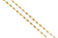 A 14 Karat Yellow Gold Fancy Link Chain