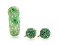 A Collection Yellow Gold and Jade Jewelry